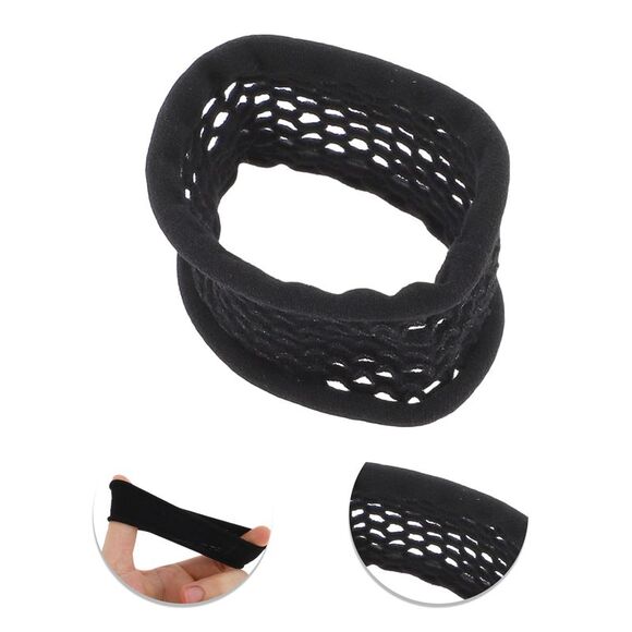 Mesh Style Hair Rope Hair Ties Black 6pcs - Picture 3 of 3